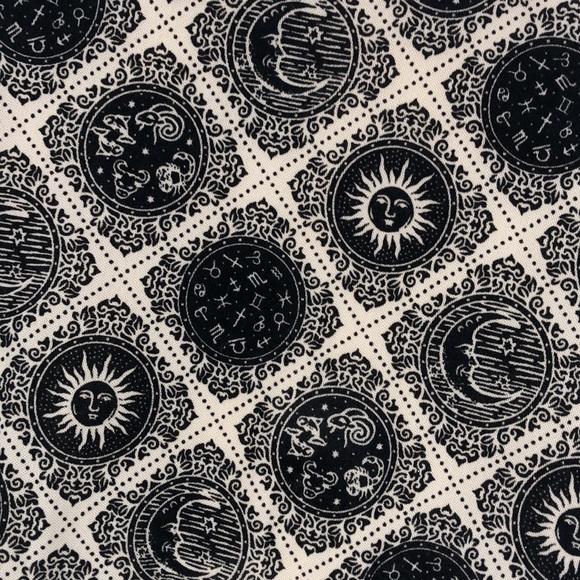 Motel Rocks Wyanna  Mini Dress Taupe net with black sign flock-Small-NWT - Picture 6 of 11